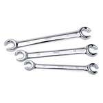 Eastwood 3 Piece Metric Flare Nut Wrench Set Chrome Plated Mirror Polish Finish. Fixed Price $16.99.