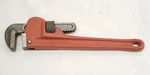 Brass Craft 10" Pipe Wrench - Cast Iron Color Red. Fixed Price $8.99.
