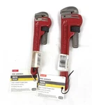 Master Mechanic 8" & 10" Heavy Duty Pipe Wrenches 261123 106617. Fixed Price $10.00.