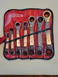 Proto J1180MA Ratcheting Metric Wrench Set, Double Box End New. Fixed Price $95.00.
