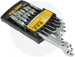 7PCS Chromed Gear Spanner Flexible Head Combination Ratchet Action Wrench Set. Fixed Price $30.22.