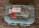 Vintage Sears Craftsman Usa 11 Pc 1/4 Metric 5MM-13MM Socket Ratchet Set 34861. Fixed Price $29.95.