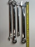 Snap-on DEXL280 Sae Combination Wrench Set Polished Finish Steel 4PC 7/8". Fixed Price $145.00.