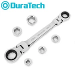 Duratech Flex-head Double Box End Ratcheting Wrench Set 8-19MM 72 Tooth Gear. Fixed Price $21.99.