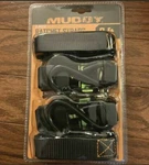 Muddy Treestand Ratchet Strap 2 Pack Gear, 4-WHEELER Tie Down, Steel Hooks. Fixed Price $27.99.