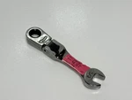 Nos Craftsman Usa 42485 Sae 3/8" Locking Flex Head Ratcheting Stubby Wrench New. Fixed Price $74.99.