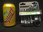Stubby Ratcheting Combo Set 7 Metric Socket Wrenches Mechanic Tool New. Fixed Price $39.00.
