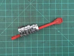Snap On 3/8" Drive 207SFRH - 3/4" Flare Nut Crowfoot Set Crowsfoot W/ Rail. Fixed Price $100.00.