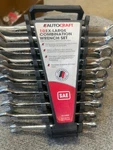 Autocraft Xl Combo 10PC Wrench Set. Fixed Price $44.99.