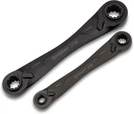Crescent 2 Piece 4-IN-1 Black Oxide Spline Ratcheting Metric Wrench Set CX6. Fixed Price $43.14.