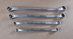 Vintage Craftsman Metric Offset Box End Wrenches -v- Series 4PCS Made Usa. Fixed Price $69.95.