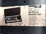 Buffalo Brand Piece Sae & Metric 1/4 3/8 Inch Drive Socket Set #230240 T1. Fixed Price $8.00.