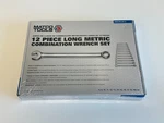 New Matco Tools SMCWLM12 12PC Metric Long Chrome Wrench Set, 8MM 19MM. Fixed Price $194.99.