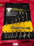 Tool International KTI-45400 7-PIECE Sae Ratcheting Wrench Set. Fixed Price $40.00.