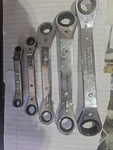 Vtg Craftsman Ratchet Usa 5PC 43365 43364 43363 43362 43361 Box End Wrench Set. Fixed Price $38.99.