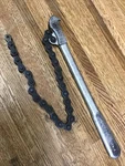 Vintage Nye Tool Co. NCW-4 Rex Chain-belt Pipe Wrench. Fixed Price $25.00.