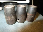 (3) Armstrong 19-612 3/8" Drive Point Impact Socket. Fixed Price $12.00.
