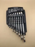 Craftsman 46992 8-PIECE Sae Combination 12 Point Wrench Set Made Usa. Fixed Price $27.49.