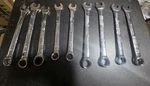 9 Husky 12-POINT Full Polish Combination Wrench Lot Of. Fixed Price $59.21.