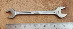Bonney E1618 1/2" & 9/16" Streamline Bubble Open End Wrench Usa --- Lot 3741. Fixed Price $13.57.
