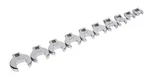 Titan Tools 10 Pc. 3/8IN. Dr Sae Crowsfoot Wrench Set (17294). Fixed Price $31.71.