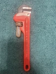 Ridgid 10 Heavy-duty Straight Pipe Wrench Adjustable Plumbing Tool New. Fixed Price $25.00.