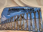 Armstrong Tools Usa 15PC Sae 3/8"-1-1/4" Black Industrial Combination Wrench Set. Fixed Price $369.99.