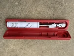 New Snap On QD2FR75 -3/8" Dr. Click-type Flex-head Torque Wrench With Carry Case. Fixed Price $399.00.