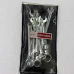 Sears Craftsman No. 9 43441 Ten Piece Combination Ignition Wrench Set Super-tuff. Fixed Price $21.87.