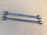 Vintage Lectrolite 2PC Thin Tappet Wrenches 1/2" X 9/16" & 5/8 11/16 Usa. Fixed Price $20.00.