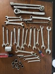 Large Vintage Lot Craftsman =v= Series Tool Ratchet Wrench Sockets Usa -. Fixed Price $64.99.