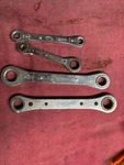 Vintage Lot, Bonnie And Other Ratcheting Wrenches.. Fixed Price $9.95.