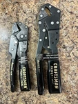Craftsman Professional Auto Adjustable Locking Pliers No. 45307 And 45309. Fixed Price $50.00.