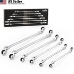 Orion Motor Tech 6-PIECE Ratcheting Wrench Set, Metric 8-19 Mm Flex Silver. Fixed Price $80.16.
