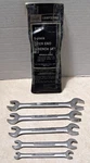 Craftsman Sears 44616 5 Pc Open End Wrench Set Sae V- Series W/pouch. Fixed Price $38.71.