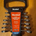 Duralast 6PC Metric Combination Wrench Set Stubby 12PT Cr-v 8-15MM 64-010. Fixed Price $29.90.