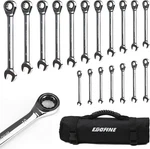 Egofine Ratcheting Wrench Set 6 Mm - 24 Metric 18PC, 72 Teeth. Fixed Price $67.99.