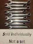 U-pick Snap-on Tools Usa Short Wrench Metric Mm Oexm Stubby Spanner Small 12-PT. Fixed Price $27.00.