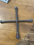 Vintage 4 Way Lug Wrench 13 1/2 Tire Iron Jh Williams Co. Usa Steel. Fixed Price $29.99.