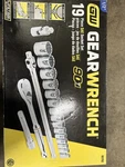 Gearwrench 80792 19 Pc. 1/2" Drive 12 Point Sae Mechanics 90 Teeth Taiwan Made. Fixed Price $99.95.