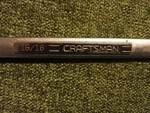 Craftsman 15/16" Combination Point Wrench V-44704 Length 12" Forged U.s.a.. Fixed Price $12.98.