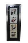 Set Of Alfred Gockel Emotion I-iv Hand Signed Abstract Lithographs Framed 64. Fixed Price $730.00.
