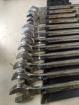 Williams Supercombo High Polish Chrome Wrench Set, 12 Piece, 10MM-21 Usa Used. Fixed Price $190.00.