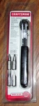Craftsman 47478 Reversible Ratcheting Screwdriver Bit Wrench Set. Fixed Price $99.00.