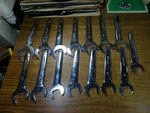 Atd Tools Metric Jumbo Service 15PC. Wrench Set. Fixed Price $120.74.