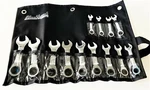13PC Proto Blackhawk Stubby Gear Ratcheting Wrench Set Metric 12 Pt. BW-2213MSS. Fixed Price $89.99.