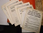 6 1948-1949 Pontiac Service Craftsman News Booklets. Fixed Price $18.59.