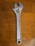 Craftsman Adjustable Wrench 5/8 41MM Jaw Capacity 12" Model CMMT81624 New. Fixed Price $20.00.