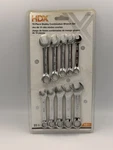 Hdx 10PC Stubby Set Sae Metric Combo Wrenches Small Space Tools 12 Point. Fixed Price $27.00.