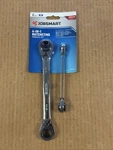 (D4626) New Jobsmart 4-IN-1 Metric Ratcheting Wrench 2PC Set. Fixed Price $29.90.